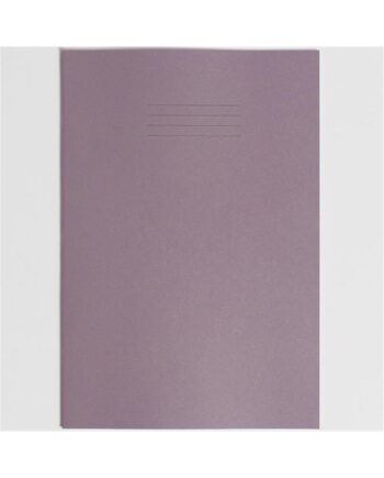Exercise Book A4+ (330 x 250mm) Purple Cover Plain - No Ruling 80 Pages