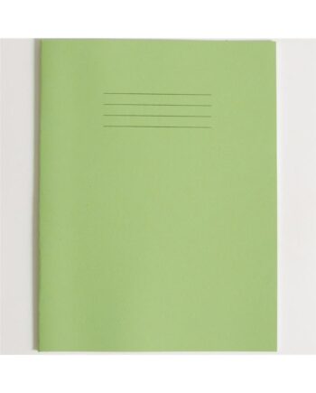 Exercise Book A4+ (330 x 250mm) Light Green Cover12mm Ruled 80 Pages