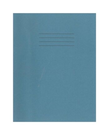 Exercise Book A4+ (330 x 250mm) Light Blue Cover Plain - No Ruling 80 Pages