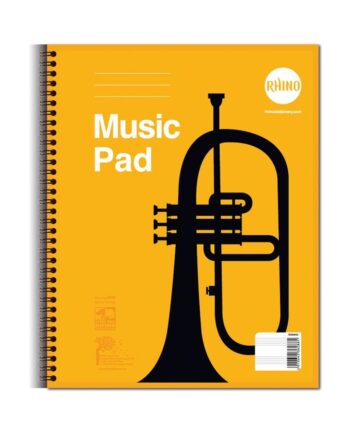 Rhino Music Pad 297 X 235 48 Page Printed M12