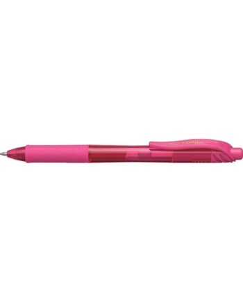 Pentel Energel X Retractable Rollerball Pen - Pink