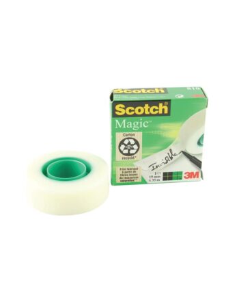 Scotch Invisible Tape 19mm x 33m, 25mm Core