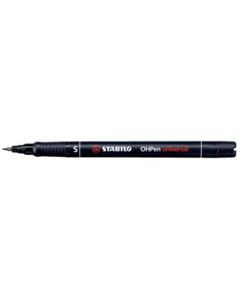Stabilo OHP Permanent Pen Superfine Tip - Black