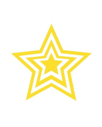 Gold Star Reward Stamp