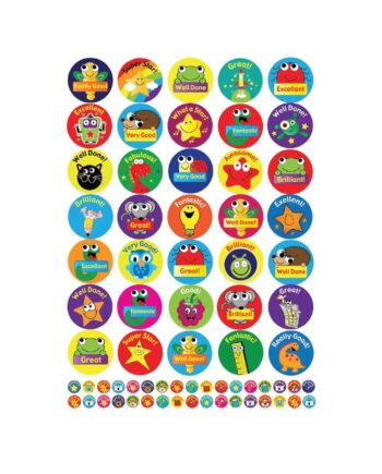 Animals, Stars and Gadgets Sticker Bumper Pack - 690 Stickers