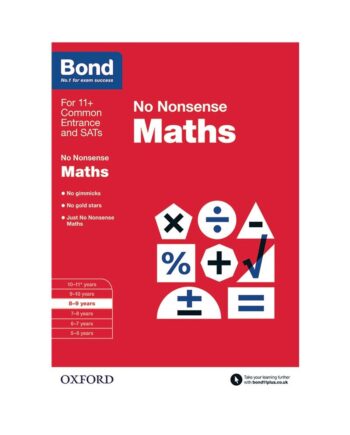 Bond: Maths No Nonsense 8-9 Years
