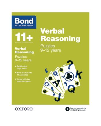 Bond Reasoning Puzzles Verbal Reasoning 9-12 years