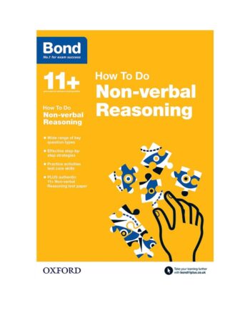 Bond: How To Do Non-Verbal Reasoning 11+