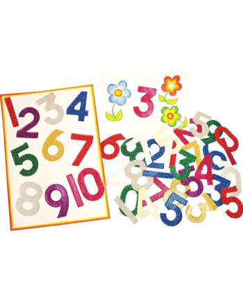 Glitter Numbers Pack