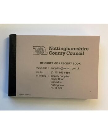Miscellaneous Receipt Book for Nottinghamshire Establishments