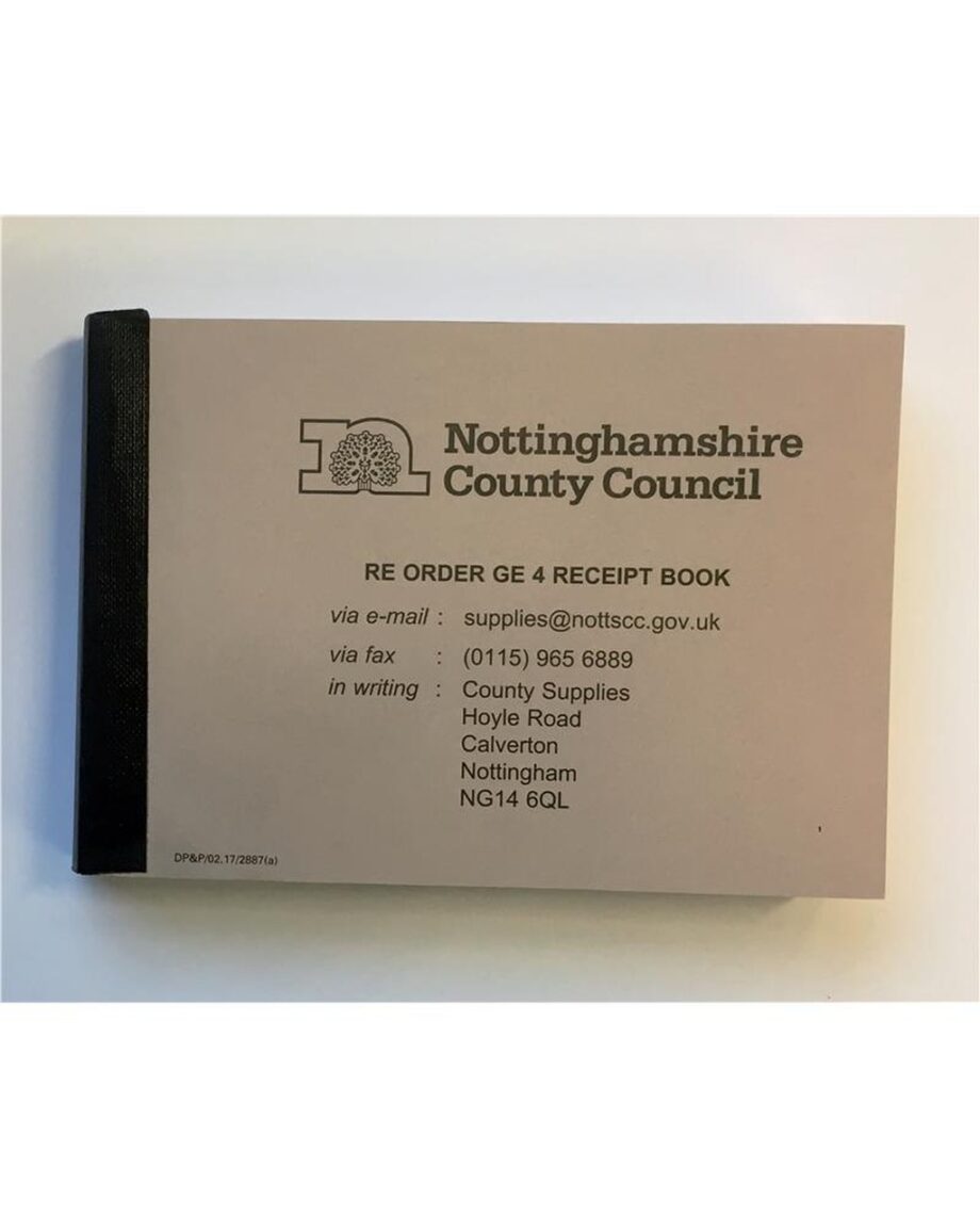 Miscellaneous Receipt Book for Nottinghamshire Establishments