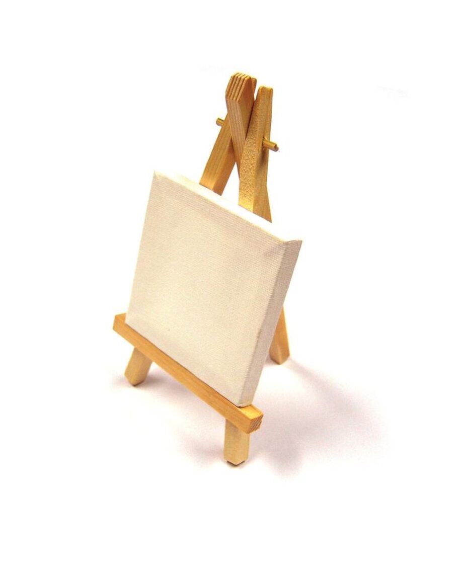 Canvas with Mini Easel 75mm x 75mm