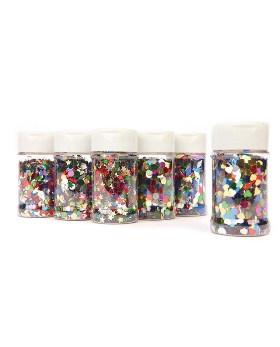 Sequins Collage Shapes 50g