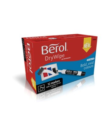Berol Drywipe Marker Bullet Tip - Black