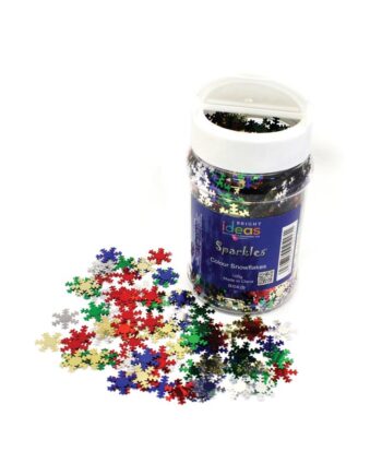 Multicoloured Snowflakes 100g