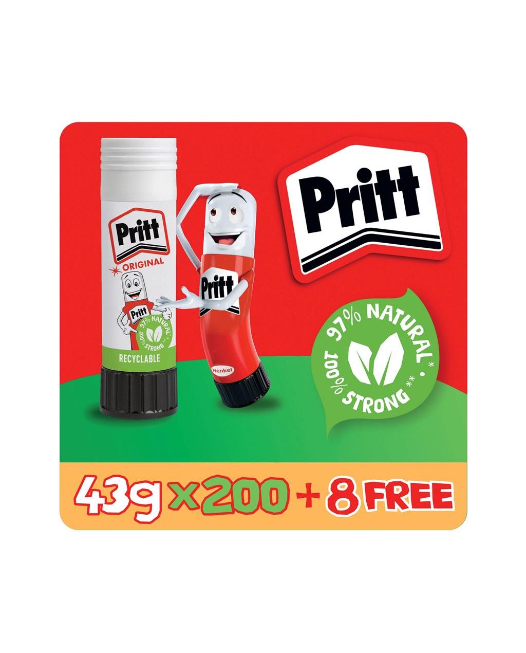 Pritt - Pritt Stick Glue Large Blister Pack 43g 